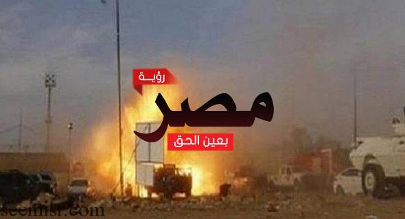 انفجار لغم أرضي بسيناء