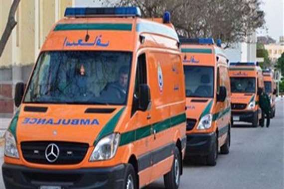حادث انقلاب سيارة ببني سويف يسفر عن إصابة 3 من أسرة واحدة