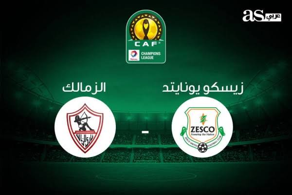 مباراة الزمالك وزيسكو يونايتد