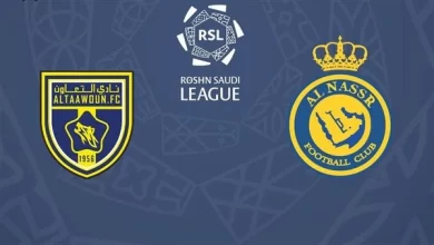 مباراة النصر والتعاون