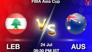 lebanon VS australia