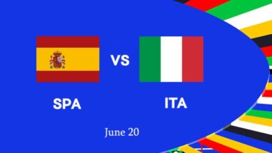 Spain vs Italy