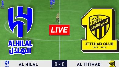 مشاهدة مباراة الهلال والاتحاد