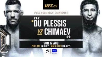 UFC 319 live stream