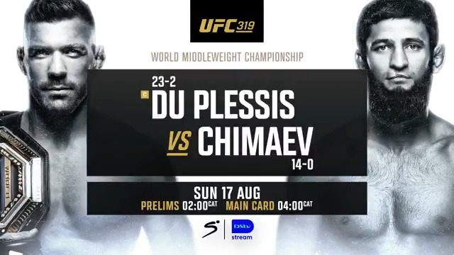 UFC 319 live stream